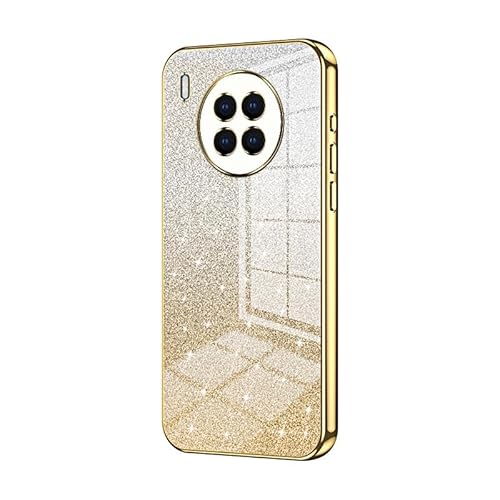 Telefonschutz Kompatibel mit Huawei Nova 8i Hülle, transparente Glitzer-Galvanik-Hybrid-Schutzhülle, schlanke, transparente, kratzfeste und stoßdämpfende TPU-Stoßfängerhülle Compatible with Nova 8i Te Telefonschutz Kompatibel mit Huawei Nova 8i Hülle, transparente Glitzer-Galvanik-Hybrid-Schutzhülle, schlanke, transparente, kratzfeste und stoßdämpfende TPU-Stoßfängerhülle Compatible with Nova 8i Te von bigcgreen