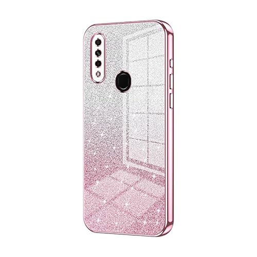 Telefonschutz Kompatibel mit OPPO A8/A31-2020 Hülle, transparente Glitzer-Galvanik-Hybrid-Schutzhülle, schlanke, transparente, kratzfeste und stoßdämpfende TPU-Stoßfängerhülle Compatible with A8/A31-2 Telefonschutz Kompatibel mit OPPO A8/A31-2020 Hülle, transparente Glitzer-Galvanik-Hybrid-Schutzhülle, schlanke, transparente, kratzfeste und stoßdämpfende TPU-Stoßfängerhülle Compatible with A8/A31-2 von bigcgreen