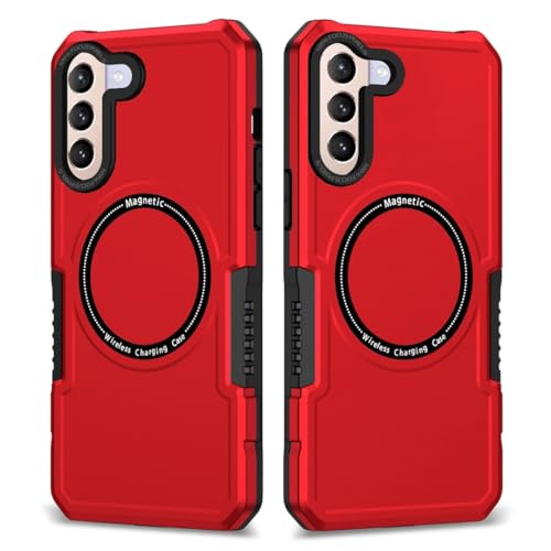 Telefonschutz Kompatibel mit Samsung Galaxy S21 Plus Hülle, kompatibel mit MagSafe, ultradünner, stoßfester Schutz in Militärqualität, magnetische Handyhülle for Samsung Galaxy S21 Plus, klassische Hy Telefonschutz Kompatibel mit Samsung Galaxy S21 Plus Hülle, kompatibel mit MagSafe, ultradünner, stoßfester Schutz in Militärqualität, magnetische Handyhülle for Samsung Galaxy S21 Plus, klassische Hy von bigcgreen
