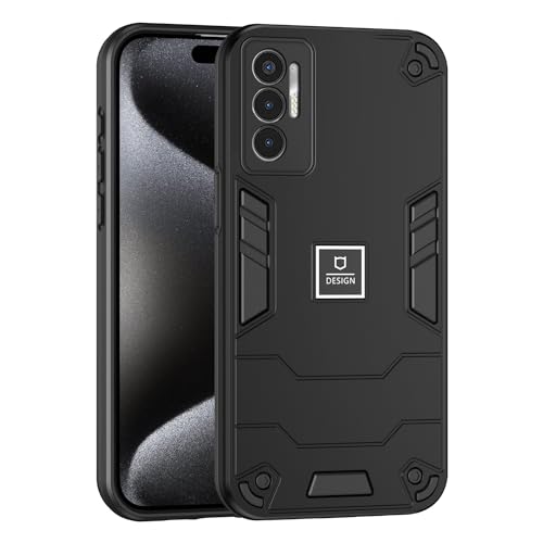 Telefonschutz Kompatibel mit Tecno Pova 3 Hülle, Militärqualität, sturzsicher, Ganzkörper-Schutzhülle aus TPU-Gummi und harter PC-Telefonhülle, matte, strukturierte Abdeckung Telefonzubehör(Black) Telefonschutz Kompatibel mit Tecno Pova 3 Hülle, Militärqualität, sturzsicher, Ganzkörper-Schutzhülle aus TPU-Gummi und harter PC-Telefonhülle, matte, strukturierte Abdeckung Telefonzubehör(Black) von bigcgreen