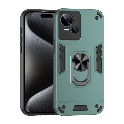 Telefonschutz Kompatibel mit Tecno Spark 10 5G Handyhülle mit Ständer und stoßfestem, sturzsicherem Schutz in Militärqualität, robuste Schutzhülle aus PC, matte Struktur, robuste Bumper-Hüllen Telefon Telefonschutz Kompatibel mit Tecno Spark 10 5G Handyhülle mit Ständer und stoßfestem, sturzsicherem Schutz in Militärqualität, robuste Schutzhülle aus PC, matte Struktur, robuste Bumper-Hüllen Telefon von bigcgreen