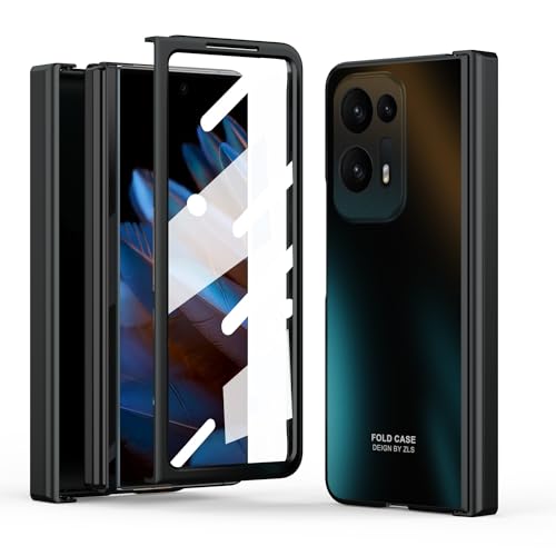 Telefonschutz Schlanke Hülle kompatibel mit OPPO Find N2 mit Scharnier + Displayschutz, robuste Galvanik-Abdeckung, kompatibel mit OPPO Find N2, dünne, stoßfeste Hart-PC-Hülle, modische Schutzhülle Te Telefonschutz Schlanke Hülle kompatibel mit OPPO Find N2 mit Scharnier + Displayschutz, robuste Galvanik-Abdeckung, kompatibel mit OPPO Find N2, dünne, stoßfeste Hart-PC-Hülle, modische Schutzhülle Te von bigcgreen