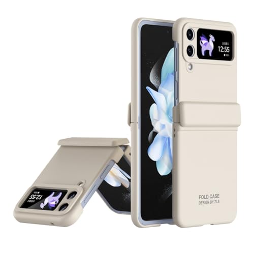 Telefonschutz Ultradünne, leichte Hülle kompatibel mit Samsung Galaxy Z Flip 4 5G mit Scharnier + Displayschutzfolie, stoßfest, vollständig schützende, robuste Hülle Compatible with Galaxy Z Flip 4 5G Telefonschutz Ultradünne, leichte Hülle kompatibel mit Samsung Galaxy Z Flip 4 5G mit Scharnier + Displayschutzfolie, stoßfest, vollständig schützende, robuste Hülle Compatible with Galaxy Z Flip 4 5G von bigcgreen