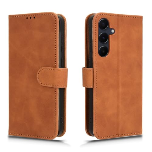bigcgreen Telefon-Bildschirmschutz Kompatibel mit Samsung Galaxy A55 5G Hülle mit Kartenhalter, Klapphülle aus PU-Leder, Handyhülle mit Handschlaufe, stoßfeste Schutzhülle Telefonzubehör(Color:Brown) bigcgreen Telefon-Bildschirmschutz Kompatibel mit Samsung Galaxy A55 5G Hülle mit Kartenhalter, Klapphülle aus PU-Leder, Handyhülle mit Handschlaufe, stoßfeste Schutzhülle Telefonzubehör(Color:Brown) von bigcgreen