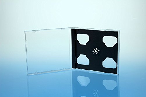 100 CD Hüllen / 2er 2fach Jewelcase für 2 Disc