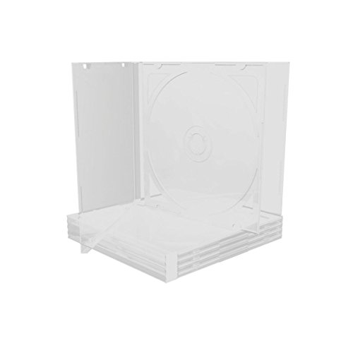 100 DVD CD Hüllen / 2fach 2er doppel Jewelcase / transparent 100 DVD CD Hüllen / 2fach 2er doppel Jewelcase / transparent