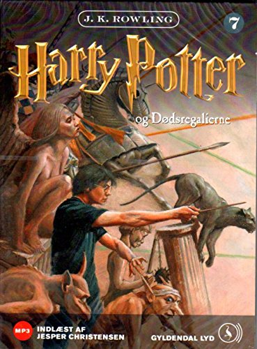 2 MP3 CD Hörbuch Harry Potter DÄNISCH - Harry Potter Og Dodsregalierne