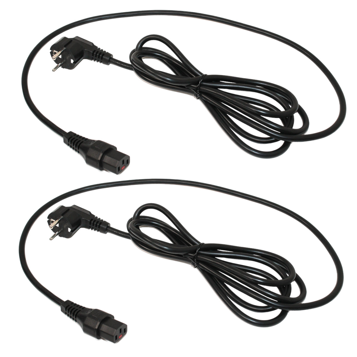 2 Stück EFB Netzkabel Netzanschlusskabel IEC LOCK Schutzkontaktstecker 2 Stück EFB Netzkabel Netzanschlusskabel IEC LOCK Schutzkontaktstecker von Default