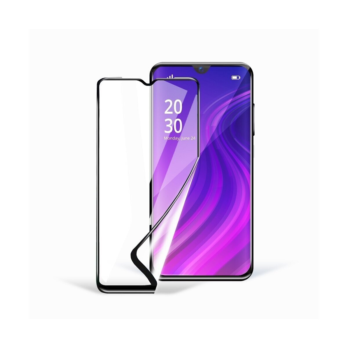 2x Gehärtetes Glas 9D Keramik für Samsung Galaxy A06 2x Gehärtetes Glas 9D Keramik für Samsung Galaxy A06