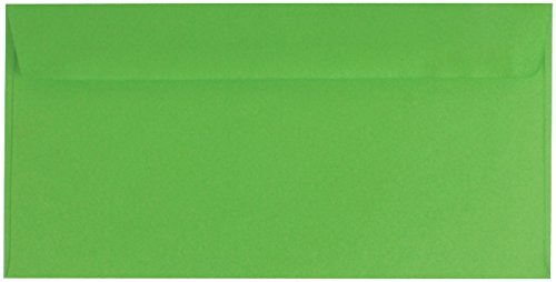500 farbige Briefumschläge / Din lang / Farbe: grün 500 farbige Briefumschläge / Din lang / Farbe: grün