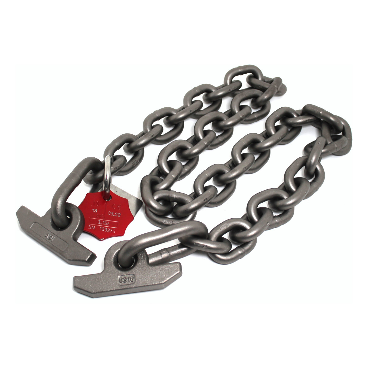 ABI Anschlagkette Anschlagzeug Hebezeug 1S 13 mm Rundstahlkette 3,15 t 1,57 m ABI Anschlagkette Anschlagzeug Hebezeug 1S 13 mm Rundstahlkette 3,15 t 1,57 m von Default