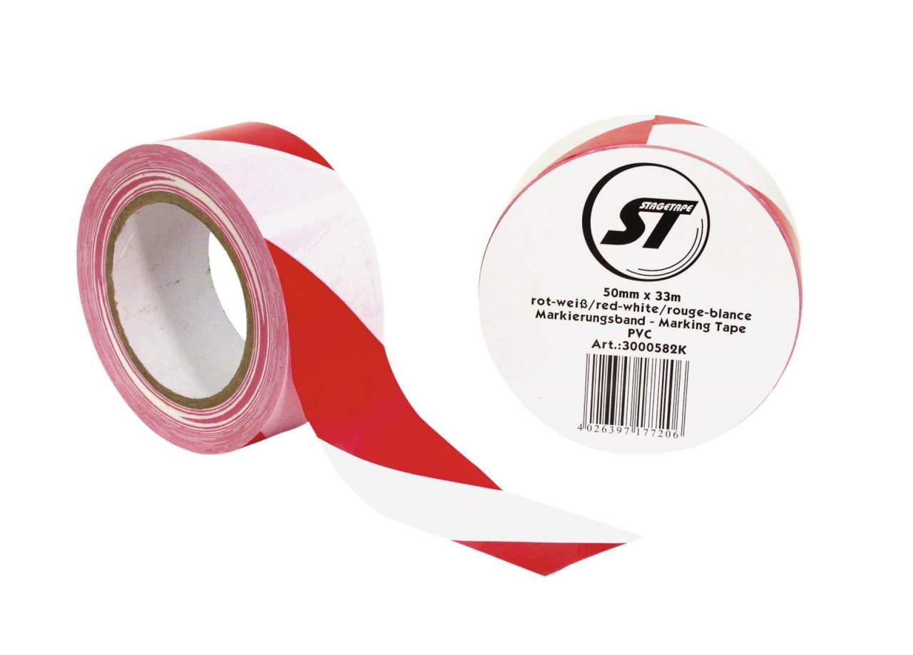 ACCESSORY Markierungsband PVC rot/wei? ACCESSORY Markierungsband PVC rot/wei?