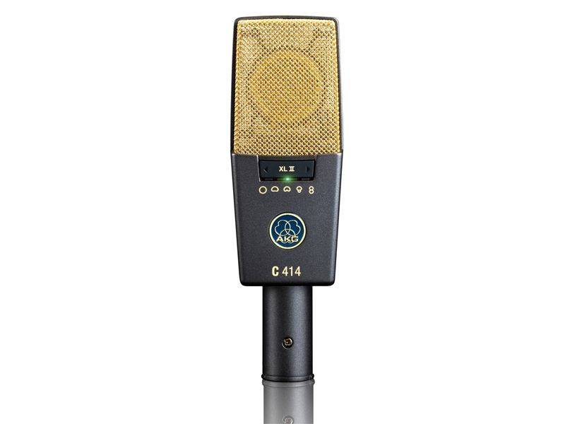 AKG C 414 XL ll Studio Mikrofon, Großmembranmikrofon, 9 wählbare Richtcharakter