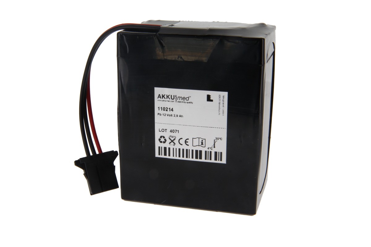 AKKUmed Blei Akku für Nihon Kohden Defibrillator TEC7511 AKKUmed Blei Akku für Nihon Kohden Defibrillator TEC7511