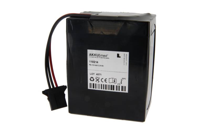 AKKUmed Blei Akku für Nihon Kohden Defibrillator TEC7511