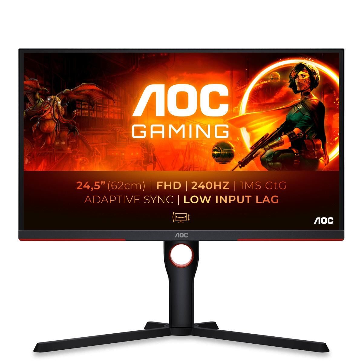 AOC 25G3ZM Gaming-Monitor 62,23cm (24,5 Zoll)