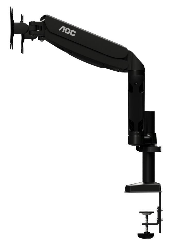 AOC AD110D0 Dual-Monitortischhalterung Gasfeder neigbar/schwenkbar/Pivot 33-80cm (13-31,5") je 2-9KG, VESA 75x75/100x100