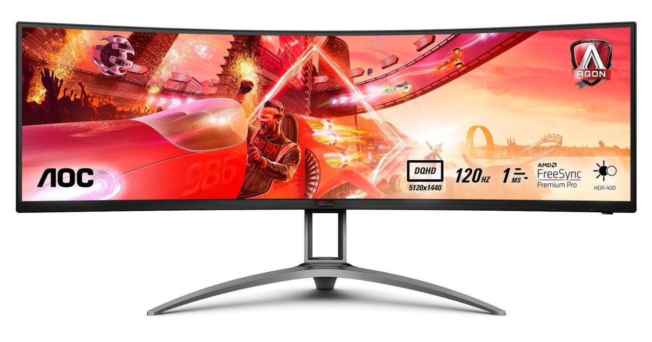 AOC AGON AG493UCX Curved Gaming Monitor 124,46cm (49 Zoll)