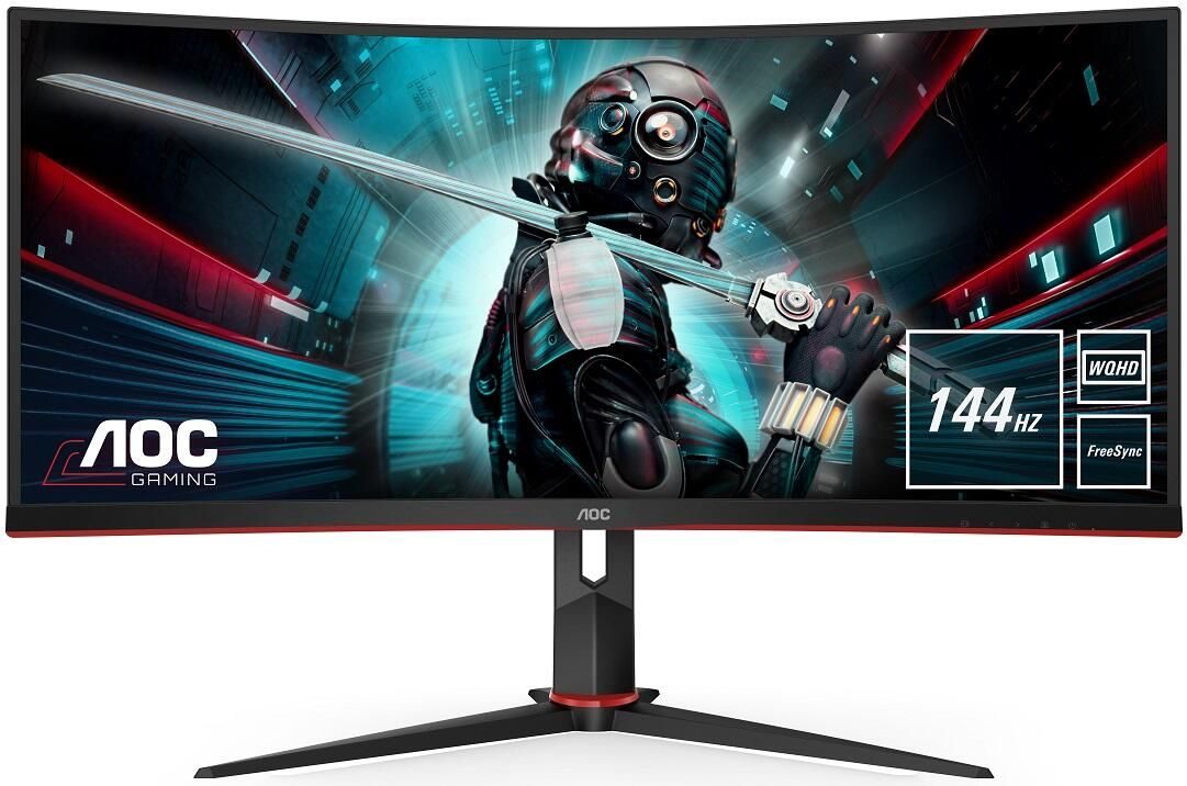 AOC CU34G2X Curved Gaming Monitor 86 cm (34 Zoll)