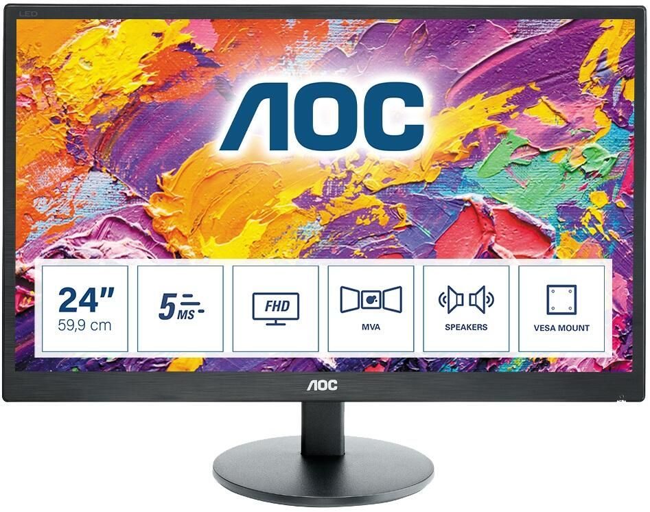 AOC M2470SWH Monitor 59,9 cm (23,6 Zoll)