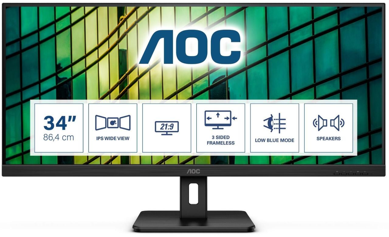 AOC Q34E2A Monitor 86,4 cm (34 Zoll)