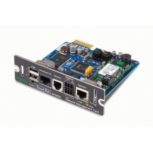 APC AP9635 Netzwerkmanagement-Card 2 mit Raumüberwachung, Out of Band Access und Modbus