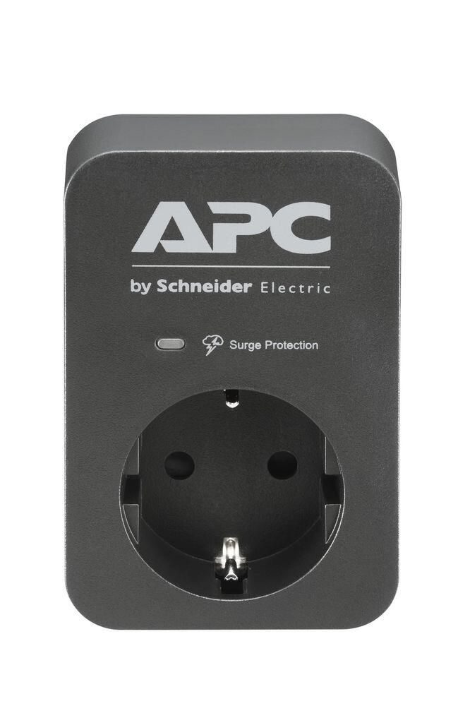 APC PME1WB-GR Essential SurgeArrest Black 1 Ausgang, 230 V