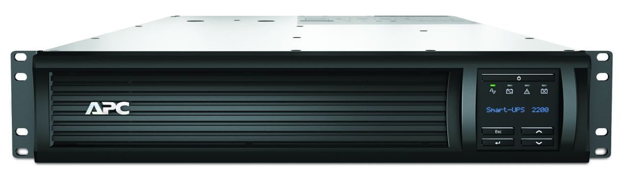 APC Smart-UPS 2200VA, LCD RM, 2U, 230V, Rack einbaufähig (SMT2200RMI2U)