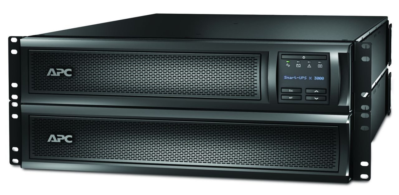 APC Smart-UPS X 3000VA, Rack/Tower (2U) LCD 200-240V (SMX3000RMHV2U)