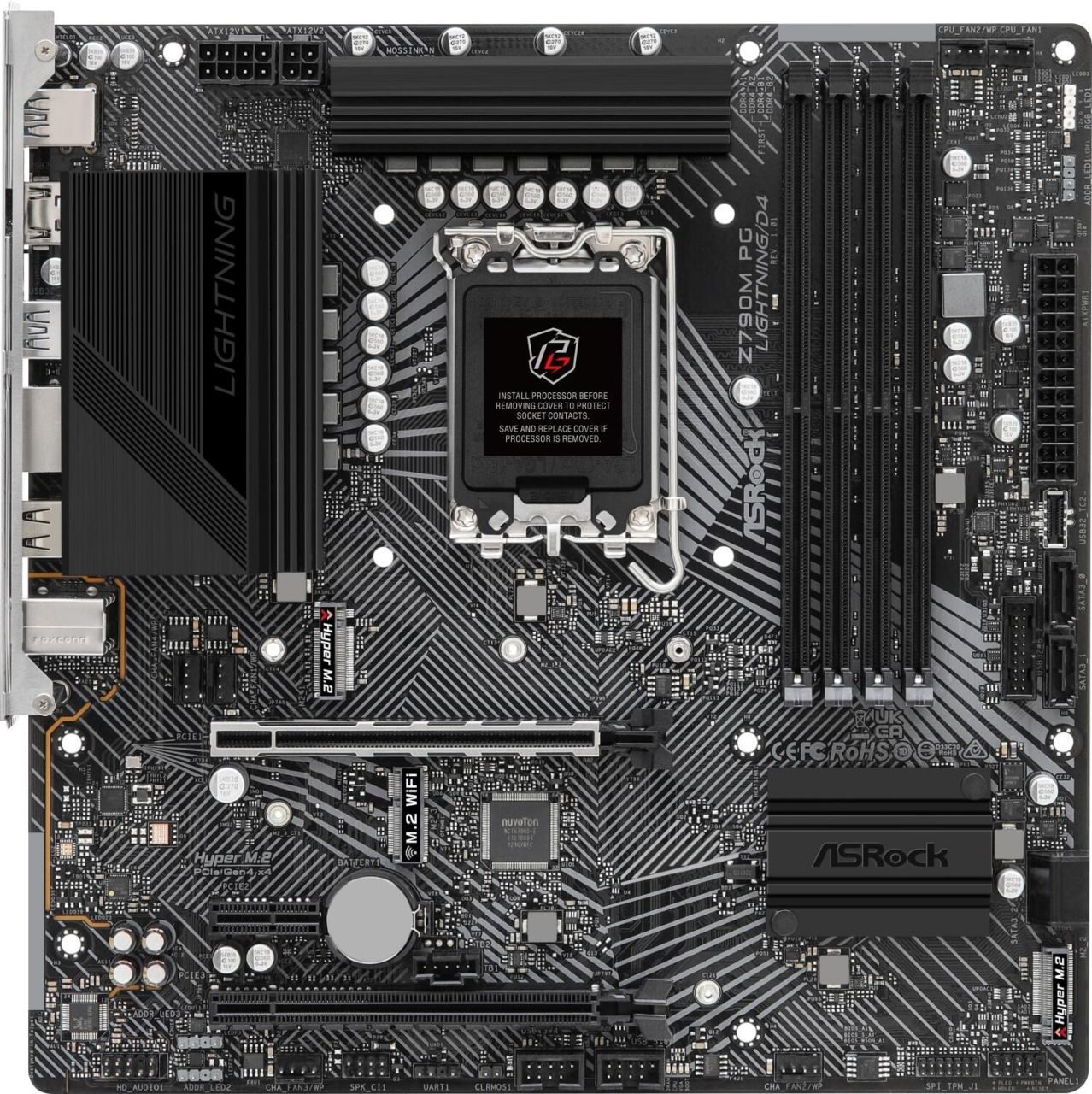 ASRock Z790M PG Lightning D4