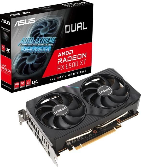 ASUS Radeon RX 6500 XT Dual OC