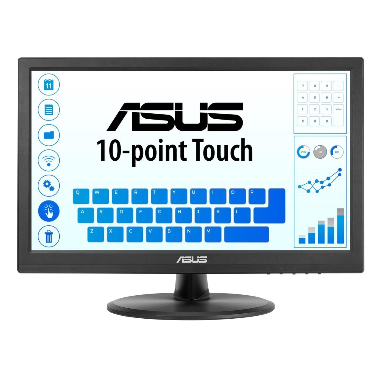 ASUS VT168HR 10-Punkt-Touch Monitor 39,6 cm (15.6")