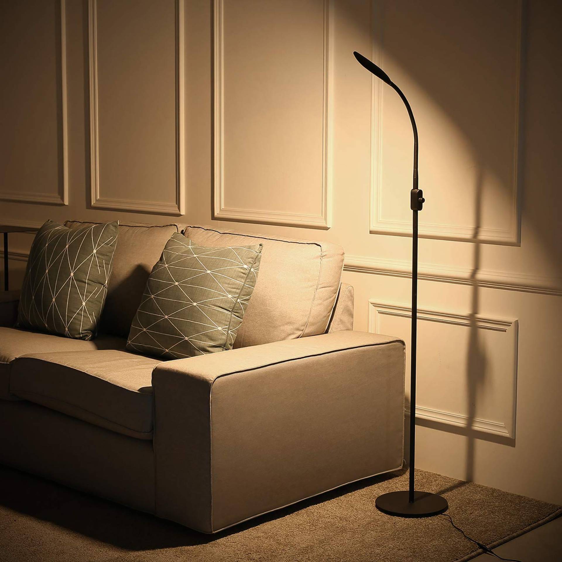 AUKEY LED Stehlampe, 1,80m Höhe, dimmbar, 6,5 W (LT-ST34)