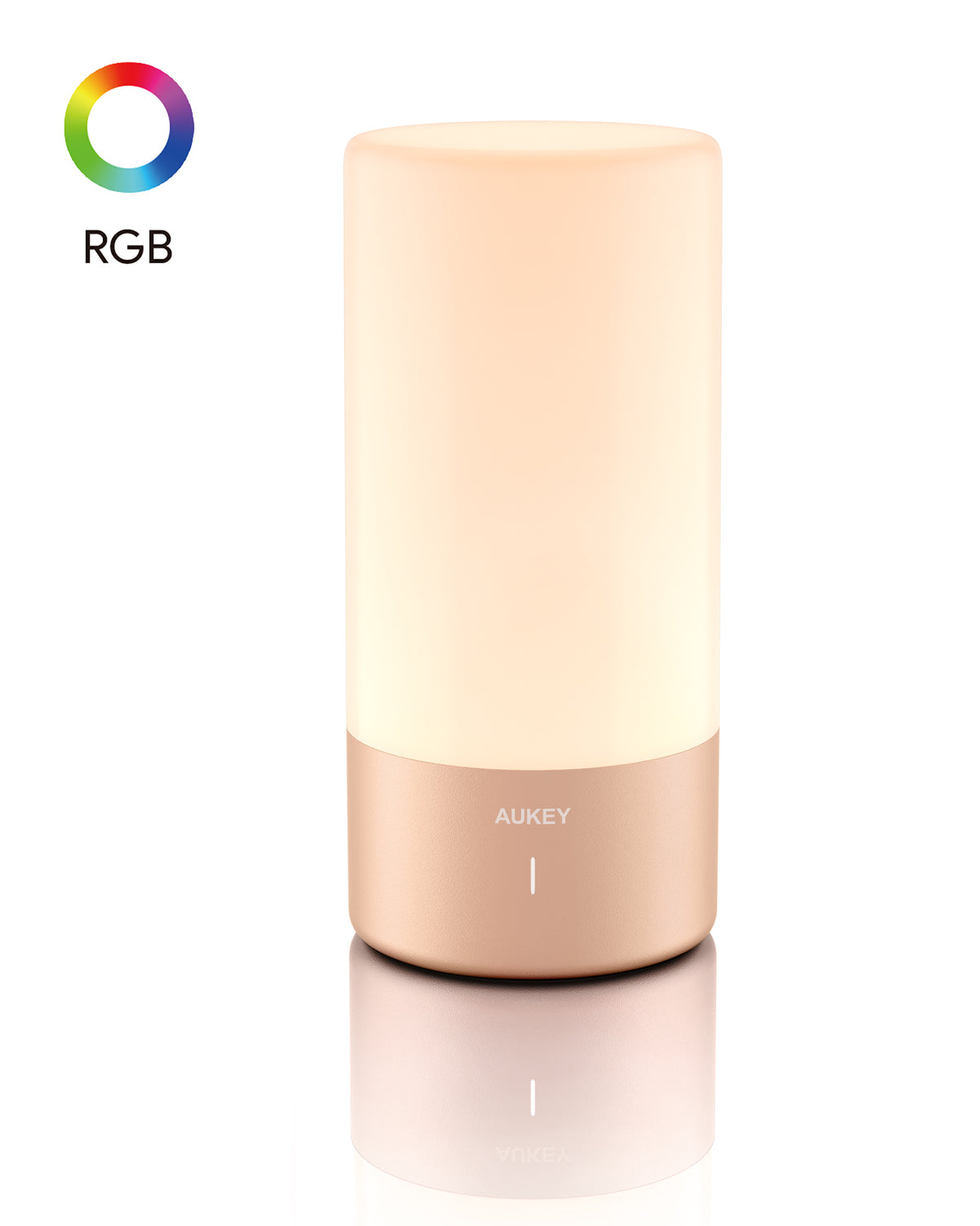 AUKEY LT-T6, LED Nachttischlampe, Gold AUKEY LT-T6, LED Nachttischlampe, Gold