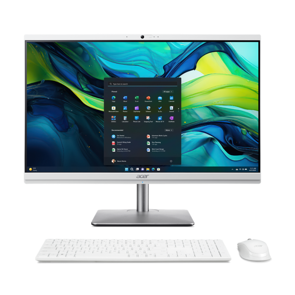 Acer Aspire C 24 All-in-One | C24-195ES | Weiß Acer Aspire C 24 All-in-One | C24-195ES | Weiß
