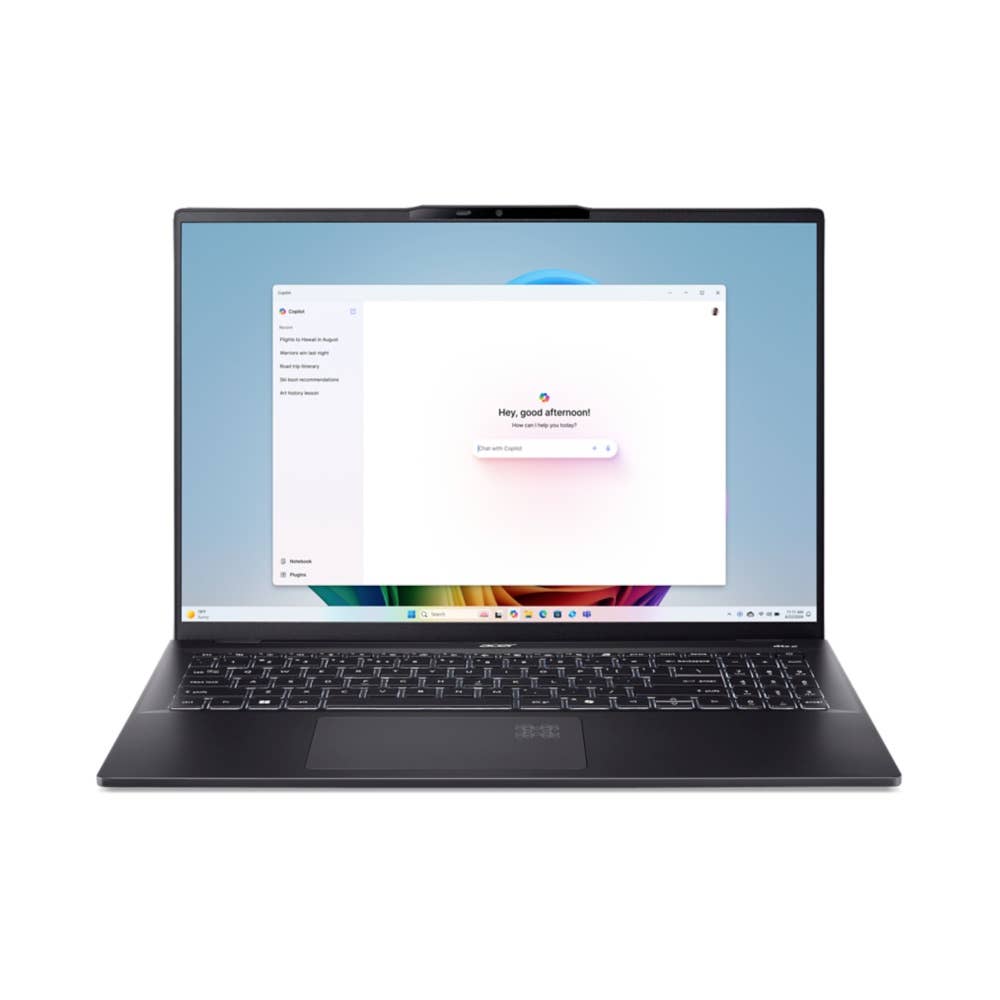 Acer Swift 16 AI OLED Ultraschlankes Touchscreen Notebook | SF16-51T | Schwarz