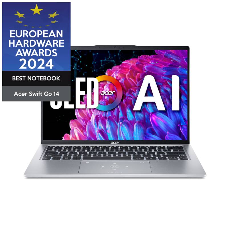 Acer Swift Go 14 OLED Ultraschlankes Notebook  | SFG14-73 | Silber