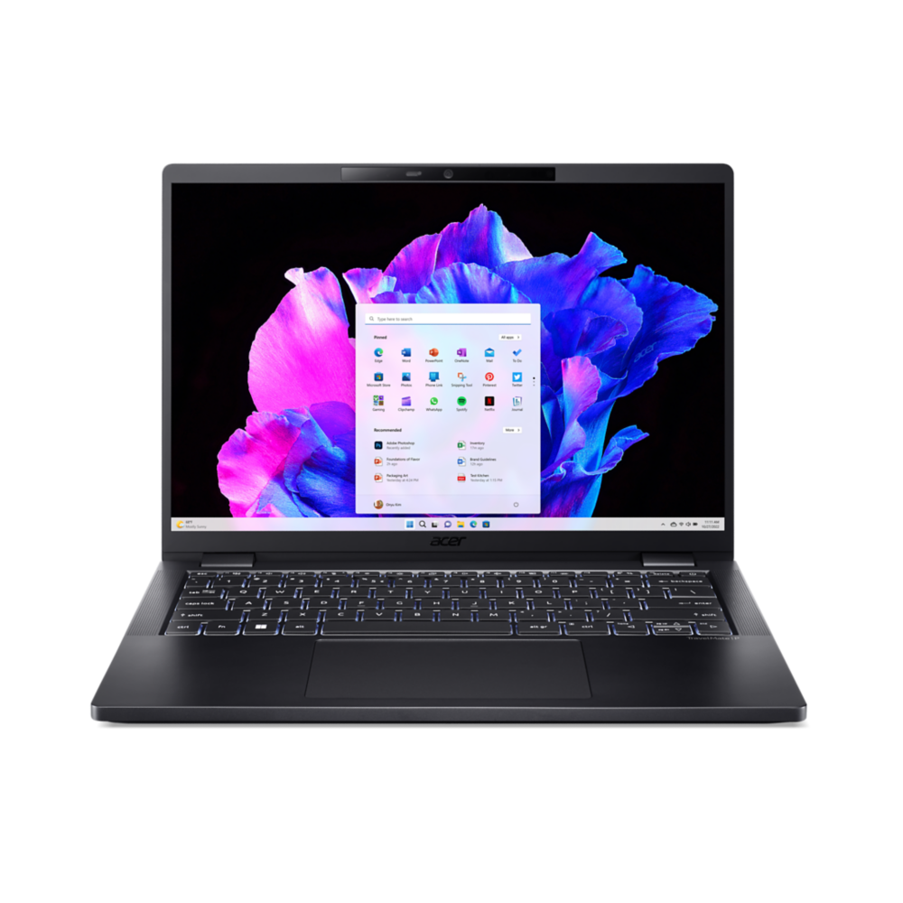 Acer TravelMate P6 Notebook – 5G | TMP614-53-TCO | Schwarz
