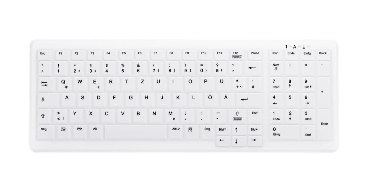 Active Key AK-C7000 Desinfizierbare Tastatur mit Nummernfeld
