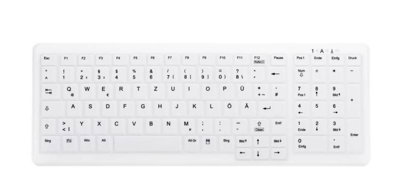 Active Key AK-C7000 Desinfizierbare Tastatur mit Nummernfeld