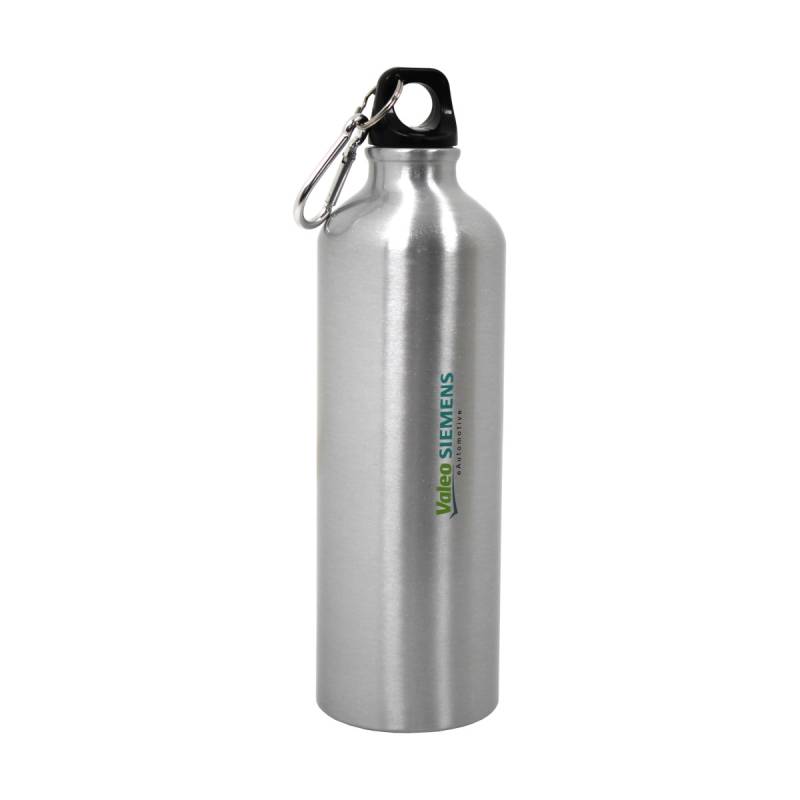 Aluminium Outdoor Trinkflasche Flasche mit Karabiner Schraubverschluss 750 ml von Default