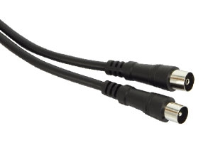 S-IMPULS Antennenanschlusskabel, gerade, 1,5 m, schwarz, 75dB S-IMPULS Antennenanschlusskabel, gerade, 1,5 m, schwarz, 75dB von S-IMPULS