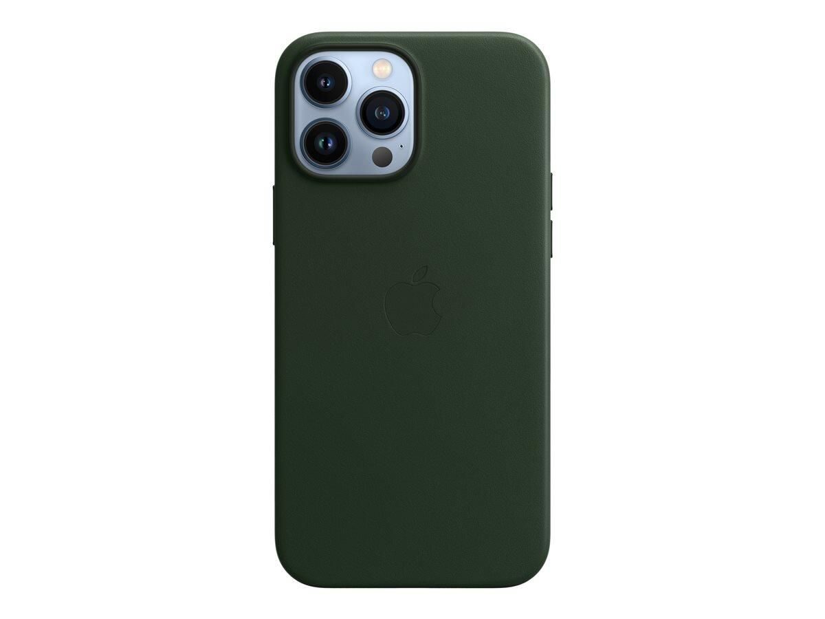 Apple Leder Case mit MagSafe für Apple iPhone 13 Pro Max, sequoia grün