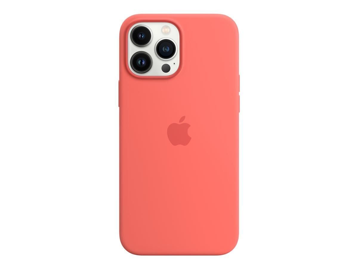 Apple Silikon Case mit MagSafe für Apple iPhone 13 Pro Max, pink pomelo