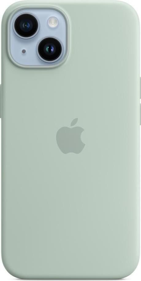Apple Silikon Case mit MagSafe für Apple iPhone 14, Agavengrün