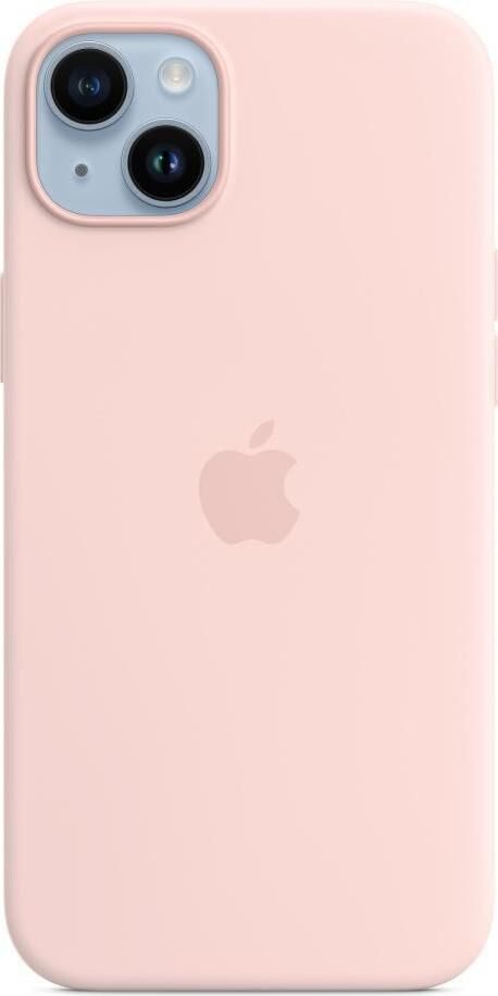 Apple Silikon Case mit MagSafe für Apple iPhone 14 Plus, Kalkrosa
