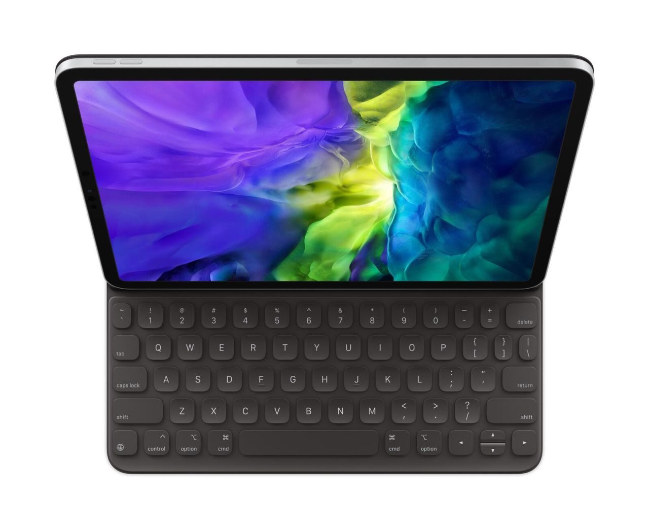 Apple Smart Keyboard Folio ohne Ziffernblock für iPad Air 27,69cm (10,9 Zoll) & iPad Pro 27,96cm (11 Zoll), Deutsch