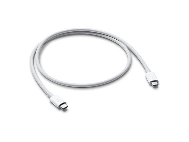 Apple Thunderbolt 3 auf USB-C Cable, 0.8m weiß