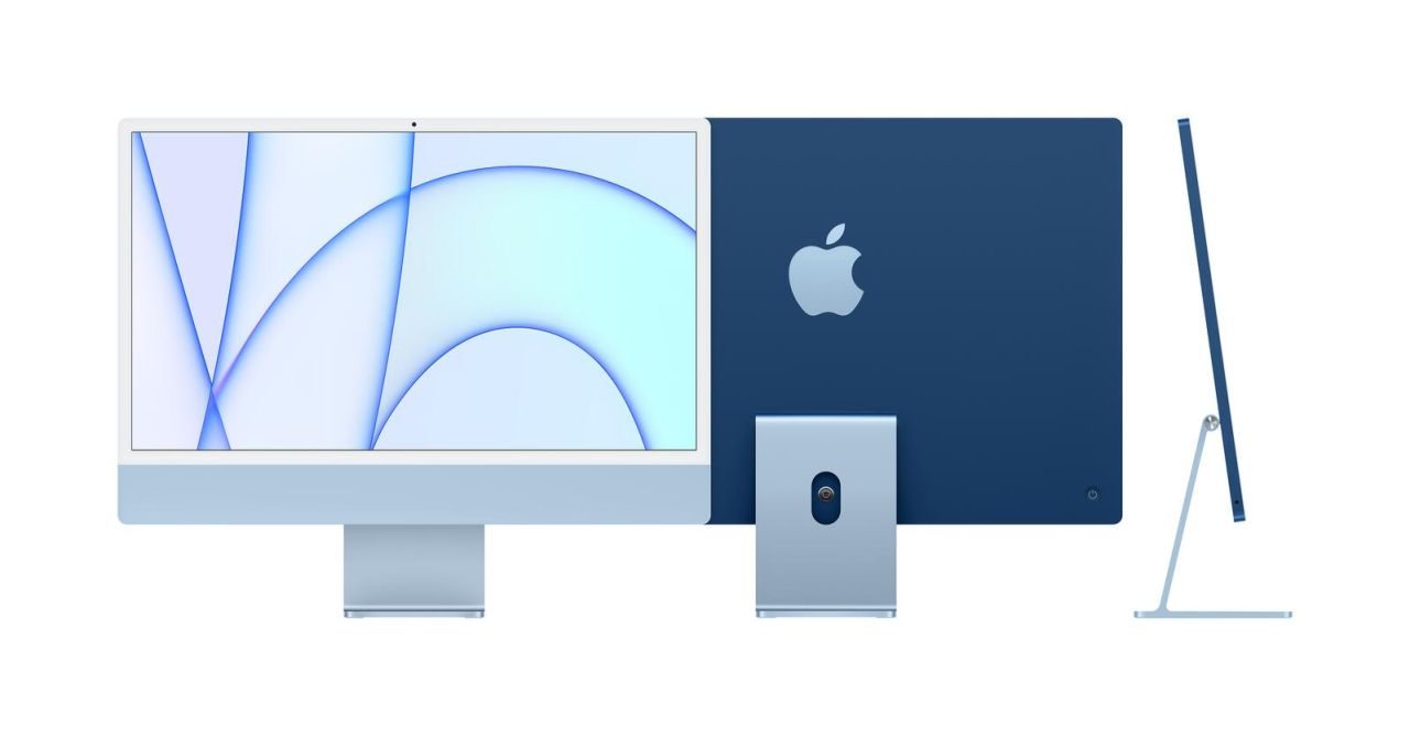 Apple iMac 59,62cm (24") blau