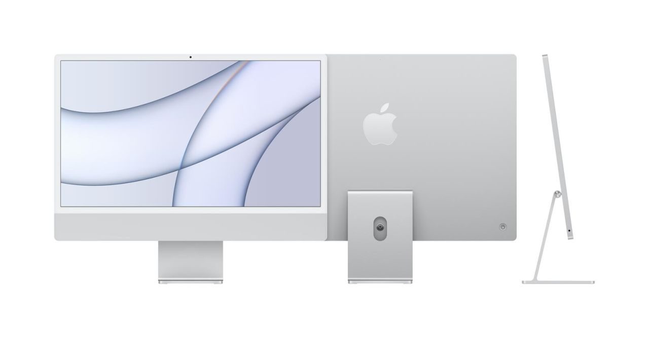 Apple iMac 59,62cm (24") silber